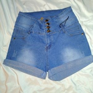 Brazilian Jean stretch shorts